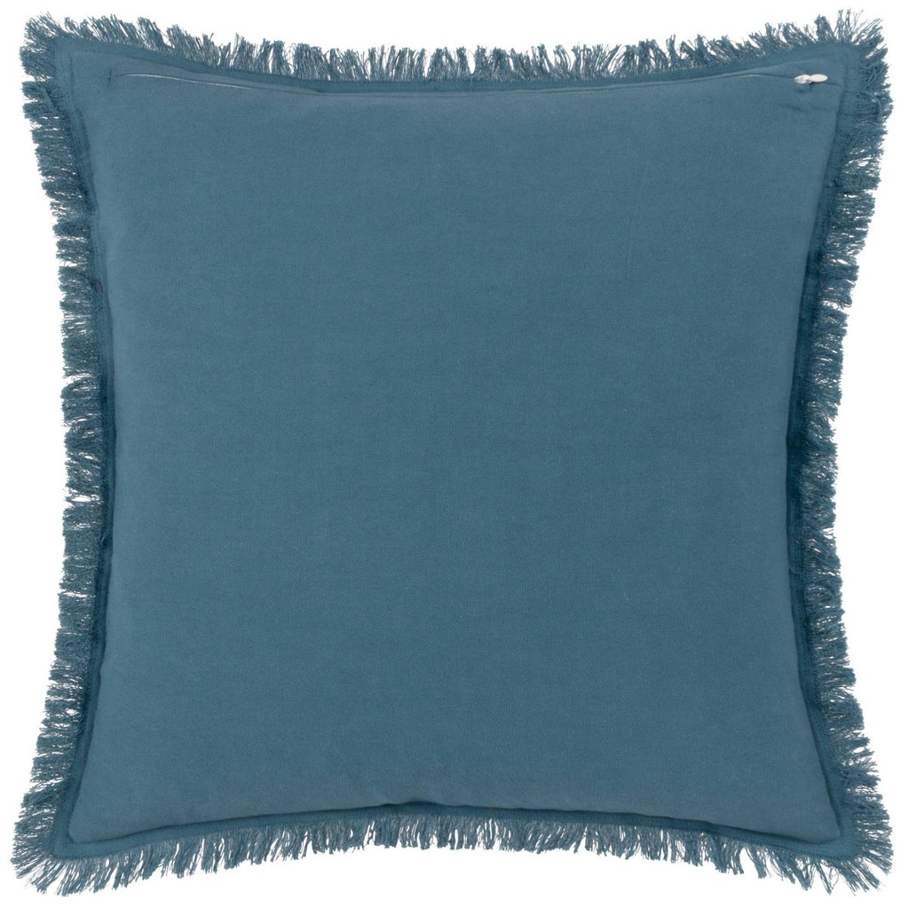 Velvet Cushion - Ink Blue - Draper and Mercer