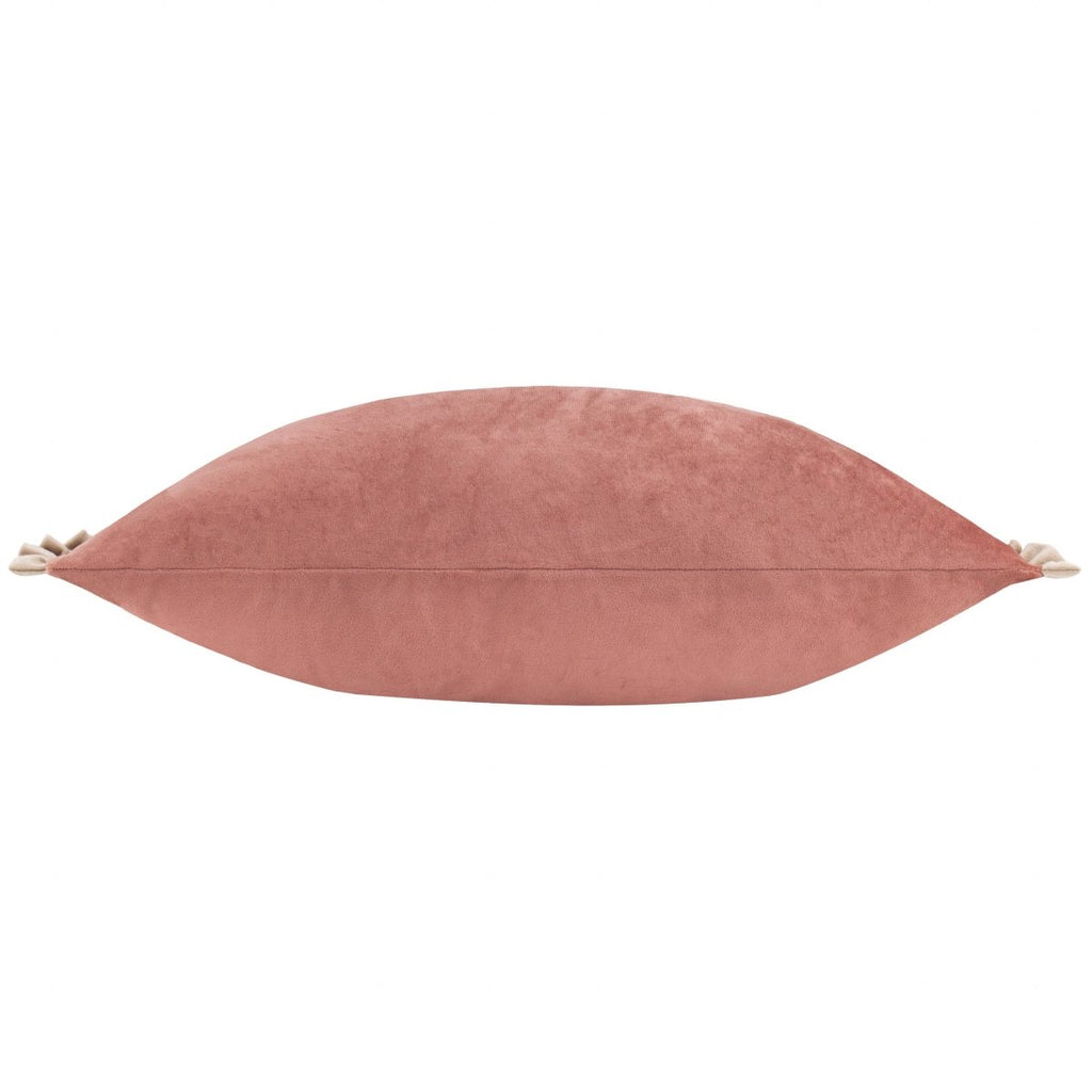 Velvet Cushion Poached - Poached Pear / Shell - Draper and Mercer
