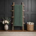 Velvet Quilted Throw - Seafoam - Draper and Mercer
