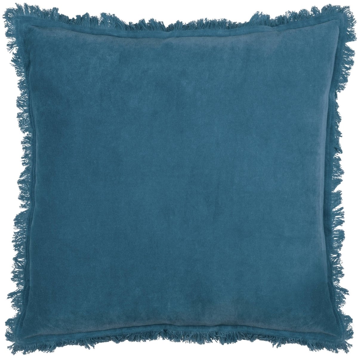Velvet Cushion - Ink Blue - Draper and Mercer