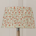 Pleated Tapered Lamp Shade - Terracotta - Draper and Mercer
